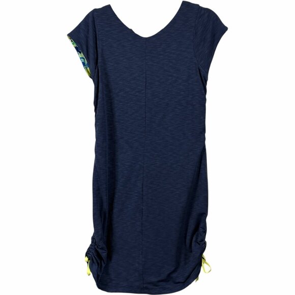 Title Nine Women’s Reversible Flow 2 In 1 Dress Floral V Neck Pullover Size M - Picture 5 of 6